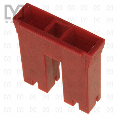 520935-2【CONN RCPT HOUSING 0.25 2POS RED】