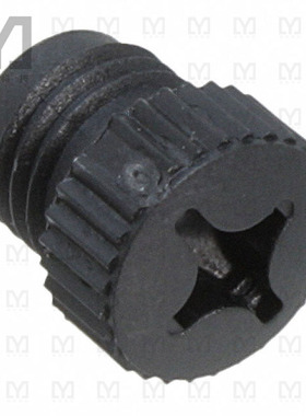 1682540【CONN SCREW PLUG M8 BLACK】