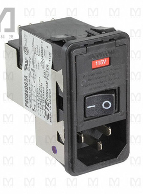 1-6609951-9【PWR ENT MOD RCPT IEC320-C14 PNL】