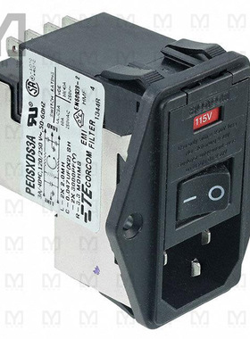 1-6609104-9【PWR ENT MOD RCPT IEC320-C14 PNL】