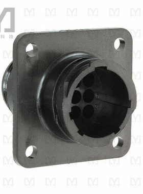 206705-1【CONN RCPT HSNG MALE 9POS PNL MNT】