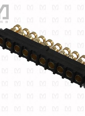 M80-4000000F1-10-325-00-000【CONN RCPT 10P SOLDER 12AWG GOLD