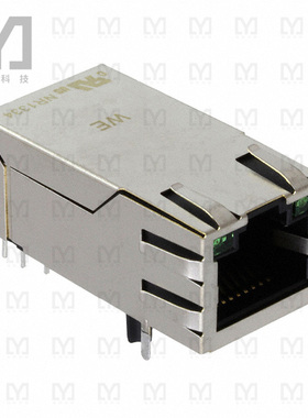 7499111221A【CONN MAGJACK 1PORT 1000 BASE-T】