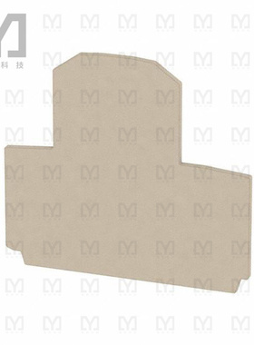 1084000000【CONN TERM BLK END PLATE BEIGE】