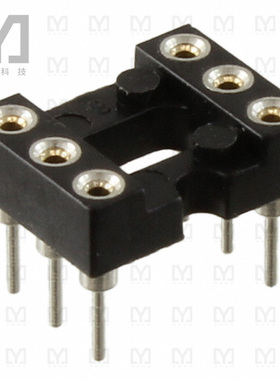 110-87-306-41-001101【CONN IC DIP SOCKET 6POS GOLD】