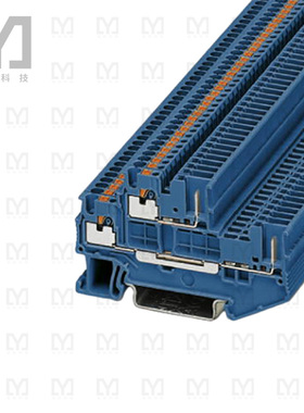 3212442【TERM BLK PLUG 4POS 3.5MM BLUE】