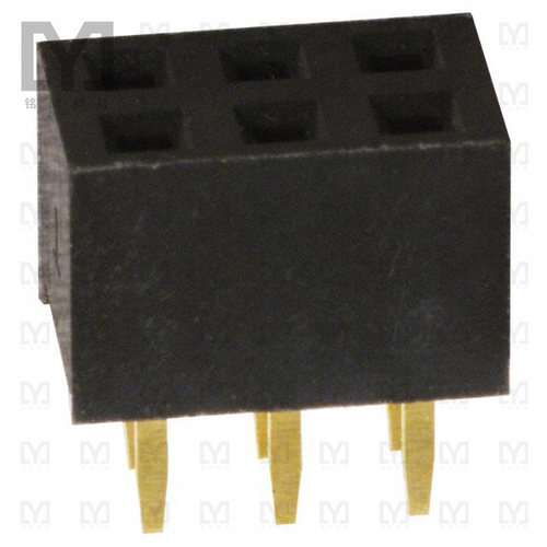 NPPN032AFCN-RC【CONN HDR 6POS 0.079 GOLD PCB】