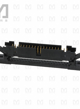 2-111506-4【CONN PLUG 40P IDC 26-28AWG GOLD】