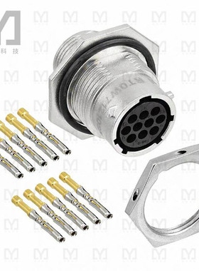 RT0W71210SNH-K【CONN RCPT FMALE 10POS GOLD CRIMP】