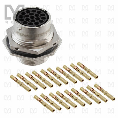 RT071619SNH-K【CONN RCPT FMALE 19POS GOLD CRIMP】