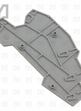 3038655【CONN TERM BLK END PLATE GRAY】