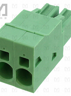 1996016【TERM BLOCK PLUG 2POS STR 7.62MM】
