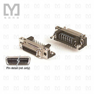 DX10G1M-26S(50)【CONN MINI HD RCPT 26P R/A SOLDER】