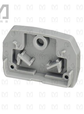 3251018【CONN TERM BLK END PLATE GRAY】