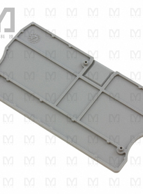 3036657【CONN TERM BLK END PLATE GRAY】