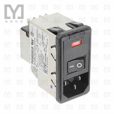 1-6609951-7【PWR ENT MOD RCPT IEC320-C14 PNL】