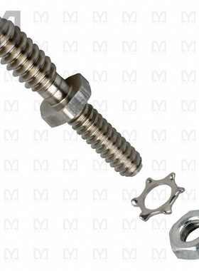 201092-4【CONN FIXED JACKSCREW MALE W/HDWR】