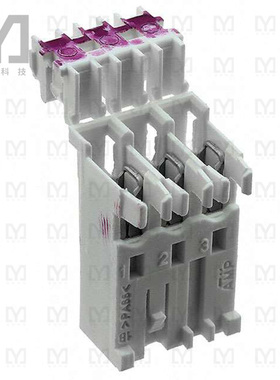 1-282003-6【CONN PLUG 3POS IDC TIN】