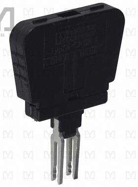 3036835【CONN TERM BLK FUSE PLUG BLACK】