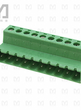 1825394【TERM BLOCK PLUG 10POS STR 5.08MM】