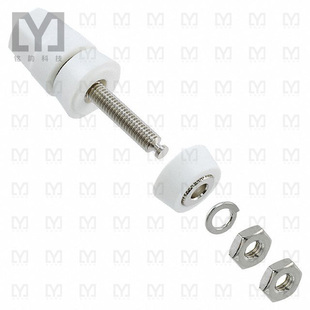 CONN WHITE BIND HEX POST 4198