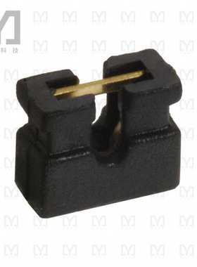 SPN02SYBN-RC【CONN SHUNT 2MM OPEN TOP 2PS GOLD】