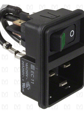 EC11.0031.201【PWR ENT MOD RCPT IEC320-C20 PNL】