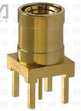 142134-75【CONN MINI SMB PLUG STR 75OHM PCB】