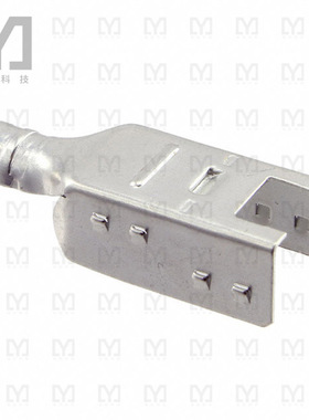 520461-1【CONN PLUG 4POS SDL RND SHLD BTTM】