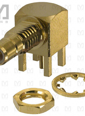 142184【CONN SMB JACK R/A 50 OHM PCB】