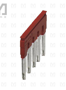 3005948【JUMPER TERM BLK 5POS FLAT PIN】