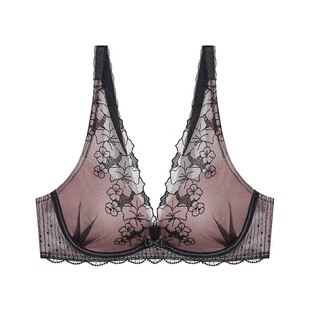 8858 性感舒适有钢圈小胸聚拢升杯女士水盈杯文胸16 戴家