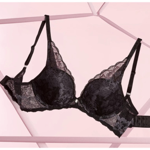 1528 魔力塑撑低V剪裁集中无钢圈聚拢型文胸11 专柜正品