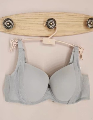 黛安零感无痕新品U型美背内衣薄款女防下垂文胸16-8868