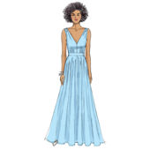 蓝色真丝V领礼服连衣裙定制做欧美时尚 性感婚礼tailored dresses