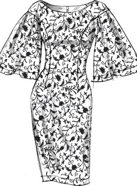 黑色真丝提花圆领收腰连衣裙欧美定制做party tailored dresses