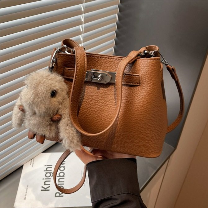 简约手提水桶包包女式2026春新款百搭高级感子母包轻奢单肩斜挎包,箱包皮具/热销女包/男包,水桶包,淘宝优惠券,粉丝福利购,淘宝优惠卷