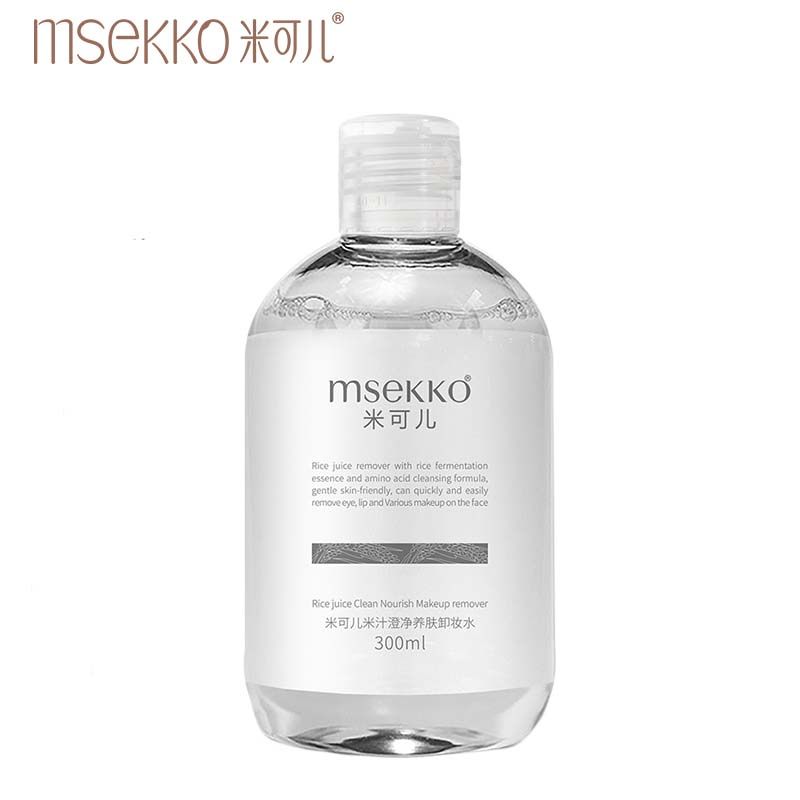 米可儿米汁澄净养肤卸妆水正品眼唇脸三合一温和清洁学生女