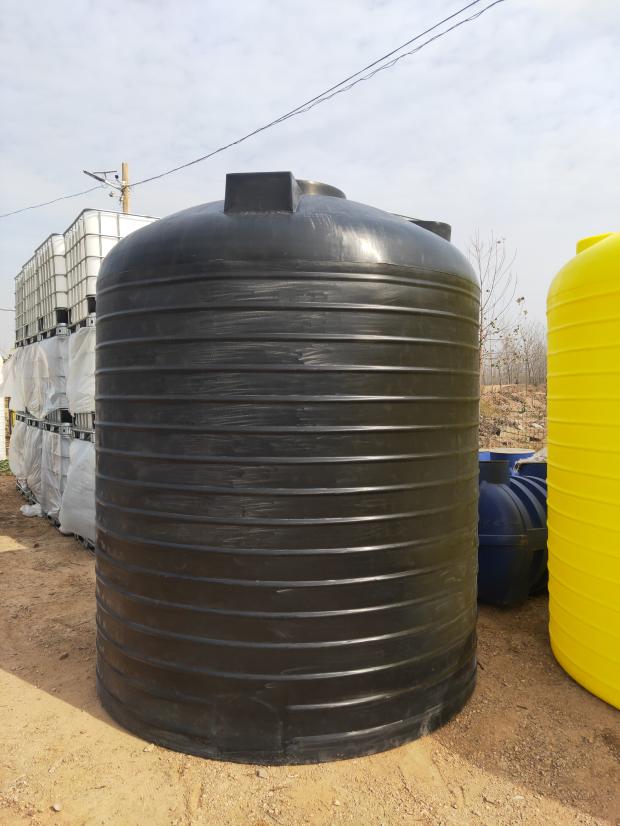 10吨塑料水塔 水箱加厚10t吨桶10立方圆桶牛筋pe蓄水罐搅拌化工桶
