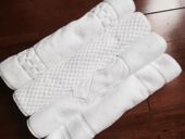 处理星级酒店宾馆纯棉加厚白地巾 浴室地垫 防滑门垫微瑕疵