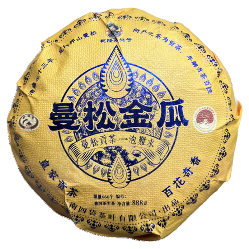 曼松金瓜贡茶2020年头春头采