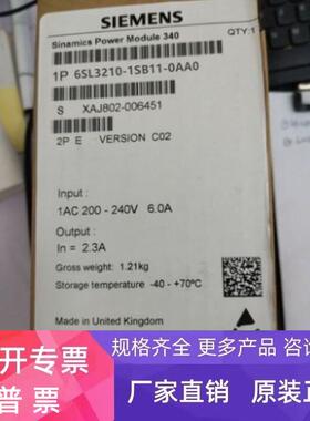 西门子S120 PM340功率模块6SL3210-1SB11/1SB12/1SB14-0UA0/0AA0