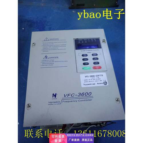 台湾HITAKE变频器 VFC-3600-23P7TS 成色漂亮 实图拍摄
