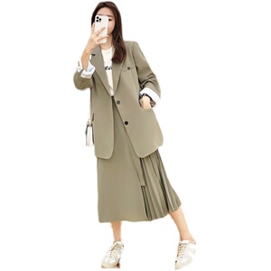 【新款现货】2022秋装西装套装 255-2224-P155套装控218图片