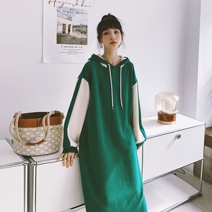 【现货】2023春装新款卫衣连衣裙撞色255-2222-P115控168图片