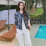 【新款现货】工艺刺绣风短外套255-C2503-P155-控228，女装短外套，浙宝288（原255）