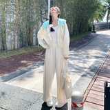 运动套装短款韩版时尚休闲球服套装秋季夹克学生炸街春秋小个子，女装套装/套裙，浙宝288（原255）