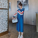 【现货】2023春装新款卫衣连衣裙撞色255-2222-P115控168，女装卫衣/绒衫，浙宝288（原255）