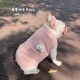 保暖加厚加绒华夫格马甲背心 秋冬装 法斗胖狗衣服 宠物衣服 新款