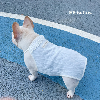 新款宠物服饰狗狗秋冬装保暖空气棉四脚包肚防凉衣法斗雪纳瑞衣服